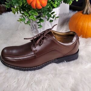 Dockers Classic Brown Leather Oxfords